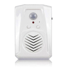 Motion Sensor Doorbell, USB or 3AAA Battery Powered, 4m Infrared Induction MP3 Audio Player Doorbell with Built-in Speaker