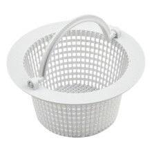 Pool Skimmer Basket Replacement Compatible with Pool Skimmers, ABS Strainer Basket with Handle for Leaves Debris Grass