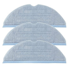 3 paños de microfibra de repuesto compatibles con Roborock S7 S7 Plus T7s T7s Plus. Reutilizables, lavables y absorbentes.