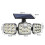 Solar Light with Remote Control Motion Sensor 122 LED 270 Angle IP65 Waterproof 1