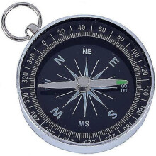 Aluminum Edge Pocket Waterproof Compass for Camping Hiking Survival