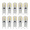10 x G9 5W LED Bulbs Dimmable Warm White Plastic 220-240V 1