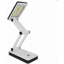 Lampada da scrivania portatile super luminosa con controllo touch, pieghevole, alimentata tramite USB e a batteria.