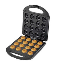 16-Hole Donut Maker, 1400W 220V Electric Mini Donut Machine, 16 Capacity Quick Cooking Donut Pan for Breakfast Treats