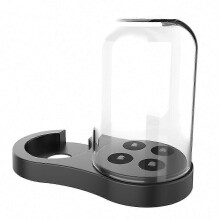 Toothbrush Holder Compatible with OralB iO3 iO4 iO5 iO6 Electric Toothbrush Rack with Dust Cup
