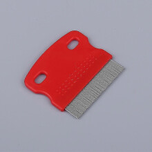 Pet Tear Stain Remover Comb for Dogs Cats, Stainless Steel Fine Tooth Grooming Tool