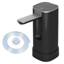 Electric Water Pump with Touchscreen Control, 3 Dispensing Modes, USB-C Charging, Folding Design for Home RV Camping