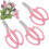 Garden Scissors Floral Shears 3 Pack, Professional Pruning Shears with Comfortable Grip Handle 1