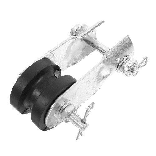 Ceiling Fan Mounting Bracket with Pulley, Adjustable Clamp for Secure Installation