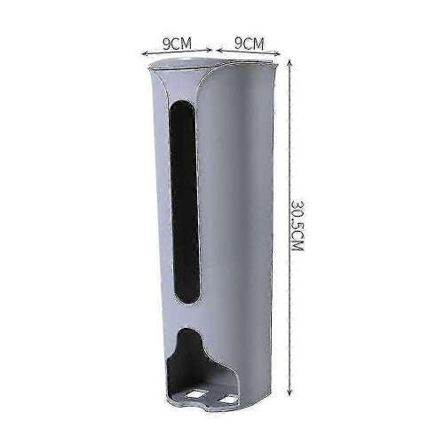 Plastic Bag Holder for Kitchen Storage and Dispenser with Wall Mount