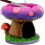 Mushroom Ashtray with Storage for Cigarettes and Cigars, Polyresin, 3.35" Tall 1