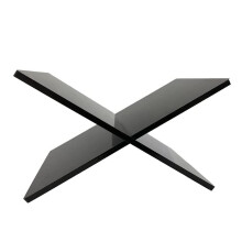 Acrylic X-Shaped Book Holder for Reading, Display Stand, Table or Lap Use