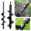 Garden Auger Drill Bit for Planting Bulbs, Flowers, Vegetables, Post Hole Digging 4