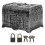 Silver Plastic Halloween Treasure Chest Lockable Storage Box for Jewelry Keepsakes 1