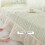 Anti Scratch Sofa Cover For Multiple-Matcha green three persons 11