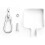 Swing Hooks Heavy Duty 9x9 cm Beam Mount for Stability 200 kg Load Capacity Weatherproof Galvanized 3