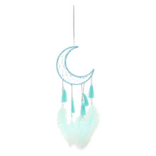 1Unieke Blauwe Dream Catcher Wandhanger En Kamerornament