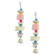 2St Papegaaien Speelgoed Cuttlebone Molar Kauwsnoer Multi Kleuren