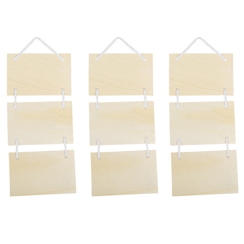 3St Hangborden, DIY Bord Voor Interieurdecor