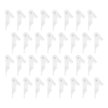 40Sets Wit Lampenkap Bevestigingsclips Voor Plafondlamp Accessoires