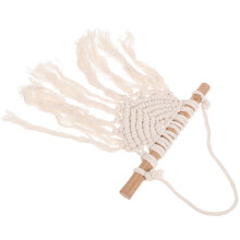 Sierlijke Beige Weefhangdecoratie Voor Woon- En Kinderkamer