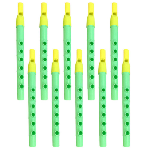 10St Plastic Kinderen Beginners 6- Roze Muziekinstrument