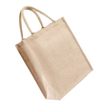 1Praktische Khaki Jute - En Opbergtas