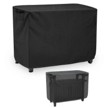 Compatible with Keter Unity XL 133x90x57cm 420D Oxford Fabric Waterproof Prep Table Cover with Mesh Air Vents