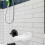 Bathroom Supply Wit Voetsteun Met Antislip Functie 3