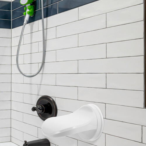 Bathroom Supply Wit Voetsteun Met Antislip Functie 2