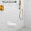 Bathroom Supply Wit Voetsteun Met Antislip Functie 5