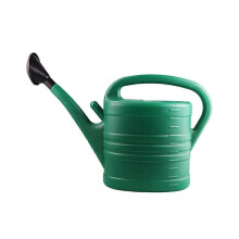 Regadera de jardín de 5L y 8L con boquilla desmontable y pico largo para plantas de interior y exterior.