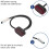Electric Scooter  Mudguard Kit for  M365 /M365 Pro Electric Scooter Rear  Tyre Splashproof Bracket Set 6