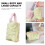 1Toiletries Organizer Grote Capaciteit Lichtgele Make-Up 4