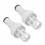 Swimming Pool Drain Adapter Compatible with Intex Pools for Garden Hose Connection, 2-Pack, White 1
