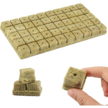 Hydroponische Steinwollwürfel 2,5x2,5x2,5 cm, 100er-Packung, sterilisierte Steinwolle für die Anzucht