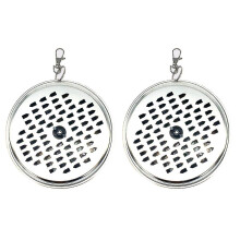 Porte-spirale anti-moustiques portable, brûleur d'encens en aluminium ignifugé avec couvercle coupe-vent et bac à cendres