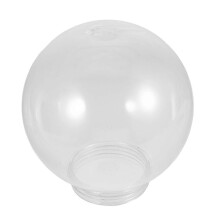 Acrylic Globe Lamp Shade Replacement for Outdoor Light Fixtures Compatible with Streetlights and Wall Lights