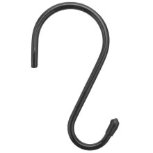 12 Pack Heavy Duty S Hooks, Non Slip Rubber Coated Steel for Hanging