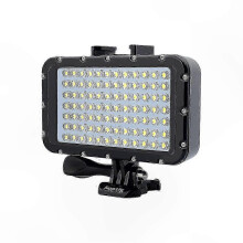 Waterproof Rechargeable Underwater LED Video Light 5000LM for Diving, 50M Depth, Compatible with GoPro Hero, Nikon, Panasonic Cameras