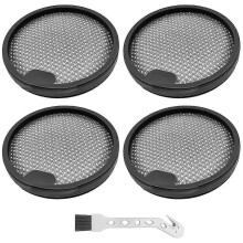 Filtro para aspiradora compatible con T10, T20, T30, G9 y G10. Prefiltro HEPA lavable (paquete de 4).