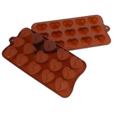 Silicone Chocolate Mold 2Pcs Candy Baking DIY Food Grade Non-Stick
