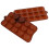 Silicone Chocolate Mold 2Pcs Candy Baking DIY Food Grade Non-Stick 1