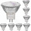 GU4 Halogen Bulbs 12V 20W MR11 Warm White 2800K Dimmable 8-Pack 1