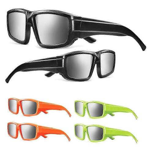 Solar Eclipse Glasses for Direct Sun Viewing, 6 Pack, Certified Safe Shades for Solar Observation