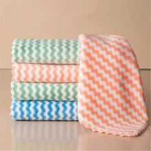 Microvezel vaatdoeken, 5 stuks, 30x30 cm, dubbelzijdig, absorberend en duurzaam.