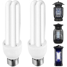 Bug Zapper Replacement Bulbs 2Pcs E27 20W Compatible with Homesuit Keuomy Yluces