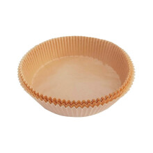 Air Fryer Disposable Paper Liners, Compatible with All Brands, 50PCS, 20cm Round Bowl, Oil-Proof Non-Stick