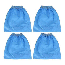 Bolsas de filtro textiles compatibles con la serie WD NT MV1 WD1 WD2 WD3, tela azul, paquete de 4