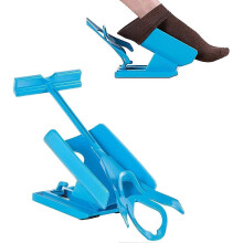 Sock Slider Helper Kit for Putting on and Taking off Socks Without Bending, Compact and Portable